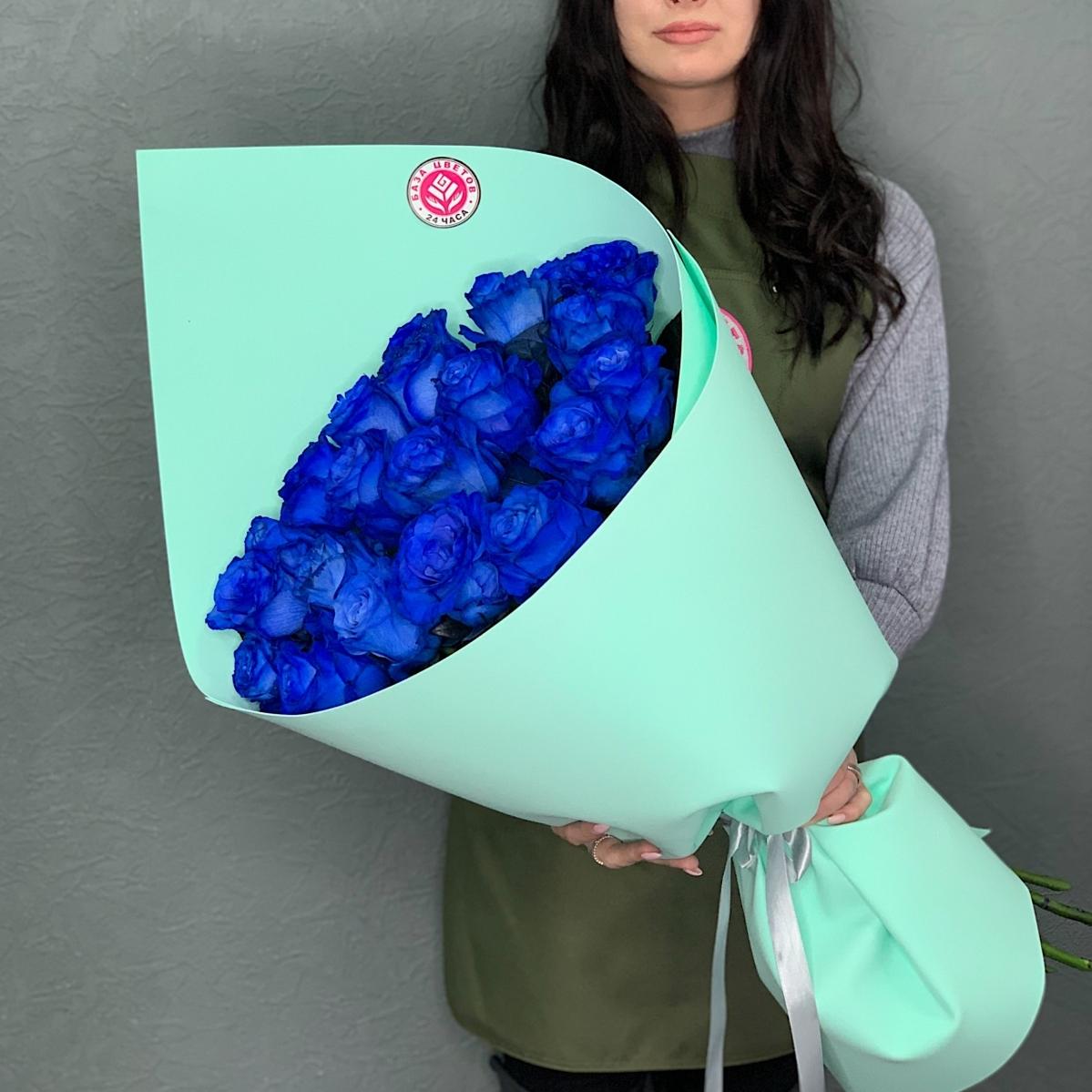 Букеты из синих роз (Эквадор) Артикул - 203550