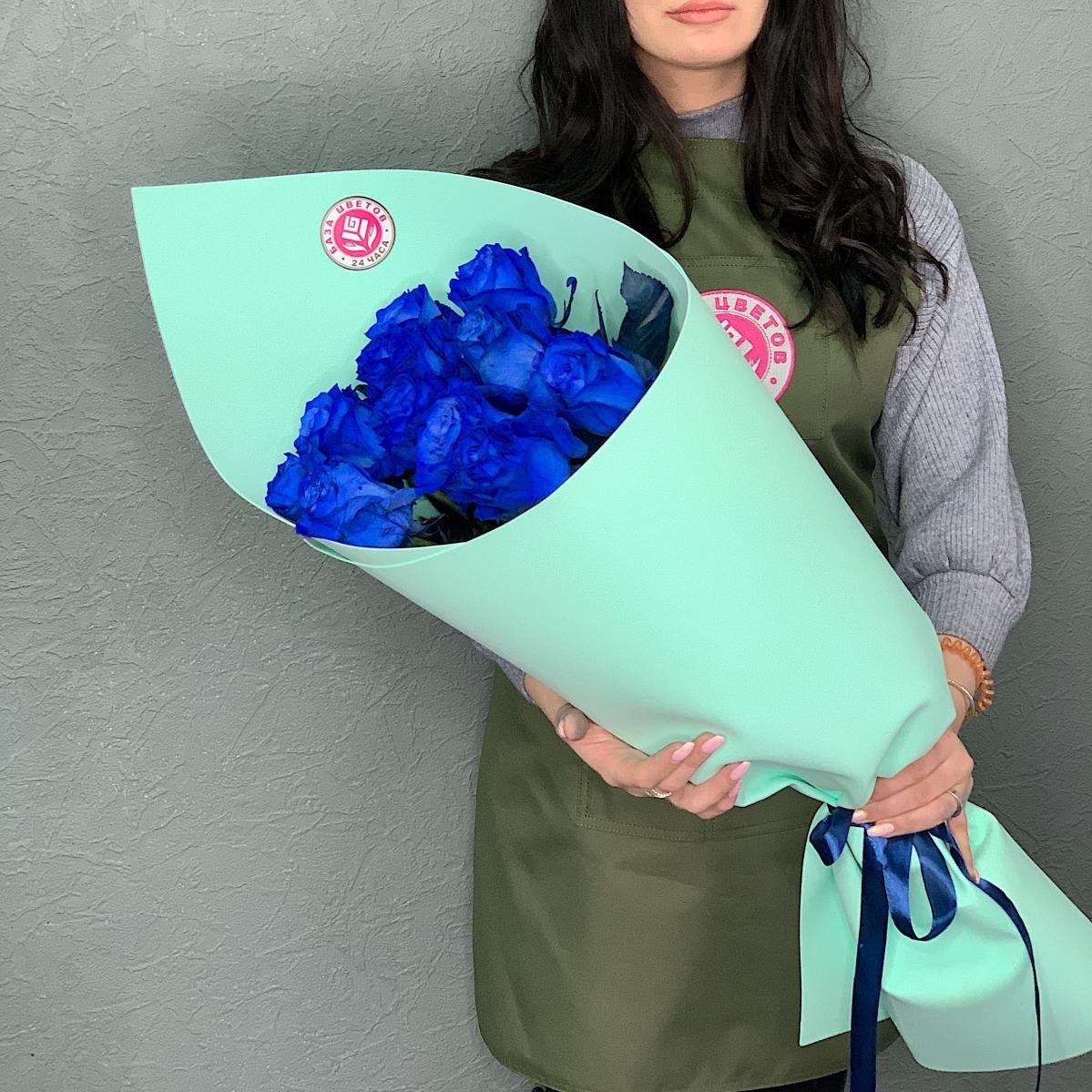 Букеты из синих роз (Эквадор) Артикул - 203550